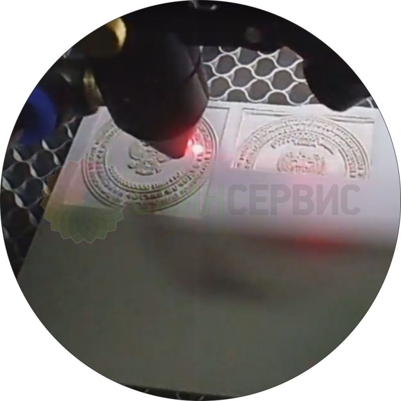 Изготавливаем печати и штампы при помощи лазерного гравера