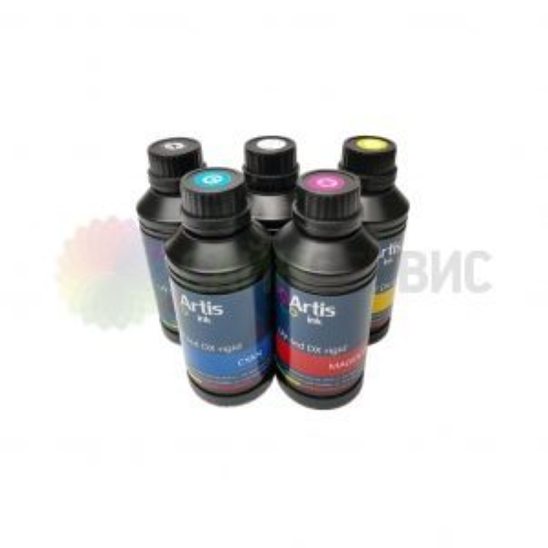 УФ чернила Artis ink - UV-led DX rigid - WHITE 0.5л