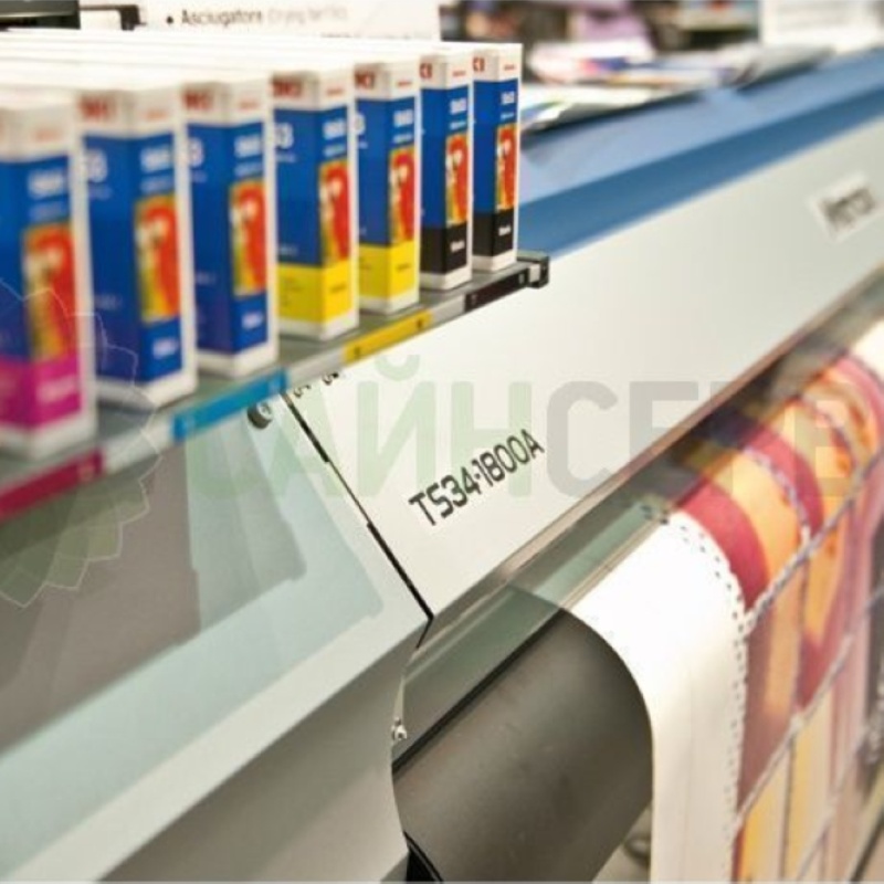 Принтер для ткани бренда Mimaki. Фотография