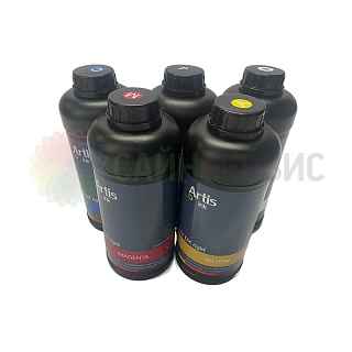 УФ чернила Artis ink - UV-led DX rigid - WHITE 1л фото